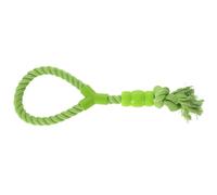 Dingo Jouet pour Chien Vert Coton Caoutchouc