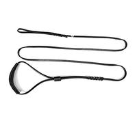 Dingo Laisse d'exposition en Cuir Souple avec poignée tressée Faite à la Main pour Chien