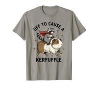 Dingo Raton Laveur chevauchant Un Cochon d'Inde Cause a Kerfuffle Humour T-Shirt