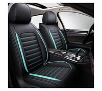 DINGQINGYUN Housse de siège Voiture pour Ford Kuga St-Line 2009-2026, Imperméables Cuir Respirant Protection Siege Cuir, 2 Seats Full Set Standard(B(Blue-Green))