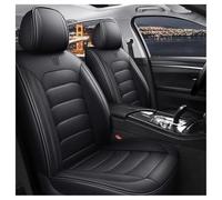 DINGQINGYUN Housse De Siège Voiture pour Ford Puma St-Line 2019 2020 2021, Imperméables Cuir Respirant Protection Siege Cuir, 5 Seats Full Set Standard(Black)