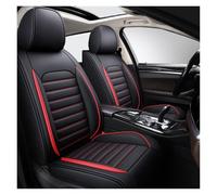 DINGQINGYUN Housse de siège Voiture pour Renault Megane II Coupe-Cabriolet (2003-2009), Imperméables Cuir Respirant Protection Siege Cuir, 2 Seats Full Set Standard(C(Red))