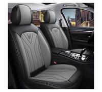 DINGQINGYUN Housses de Siège de Voiture pour Toyota Prius 2002-2024, Ensemble Complet de Housses Siege Auto Cuir, Compatible avec Les Airbags Latéraux, 5 Seats(Black Grey)