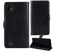 Dingshengk Flip Premium Cuir Housse Magnétique Téléphone Coque pour Orange Neva Leaf 5.99" Étui Cas Couverture Protecteur Case Portefeuille Cover Business Wallet (Noir)