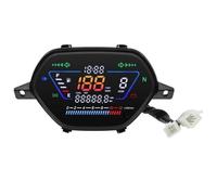 DINGYIG Compteur Vitesse Numérique pour Moto, 199KM, Tableau Bord RPM pour EX5 pour CLass1 pour CX pour DX pour Wave100 pour CD110 Jauge Tachymètre