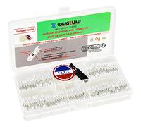 DINGYUAN 280PCS Kit de Connecteurs de Fil Thermorétractables avec Pâte à Souder, Soudure Étanche à Basse Fusion & Sans Plomb, Raccords Électriques Isolés Cosses pour Marine, Automobile, Remorque