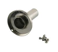 DINGZEN Echappement Contrôle Sonore Universel 76mm 89mm 102 114mm Silencieux D'échappement De Voiture en Acier Inoxydable Réduire Le Bruit