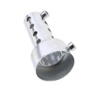 DINGZEN Echappement Le Déflecteur D'échappement 3 "de Longueur 80mm s'adapte Aux Tuyaux D' 41 À 43mm, Silencieux Universel Réglable, Déflecteur Silencieux Extérieur 42mm