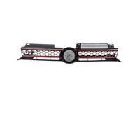 DINGZEN Grille Calandre Avant Calandre Centrale De Pare-Chocs Voiture pour Golf 6 pour MK6 2009-2013 Grilles Supérieure en Maille Nid d'abeille