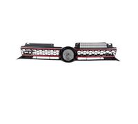 DINGZEN Grille Calandre Avant Calandre Centrale De Pare-Chocs Voiture pour Golf 6 pour MK6 2009-2013 Grilles Supérieure en Maille Nid d'abeille