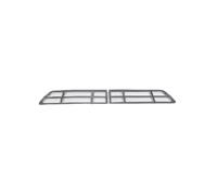 DINGZEN Grille Calandre Avant Filet Anti-Insectes Inférieur Voiture pour Model Y HW4.0 2024 Couverture Grille Ventilation Intérieure Anti-poussière Couvercle
