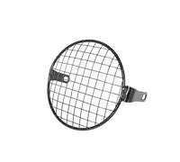 DINGZEN Grille Protection Phare 6.5 Inch Universal Motorcycle Headlight Fog Lamp Protector Guard Grille Cover For Chopper