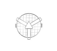 DINGZEN Grille Protection Phare Protecteur De Phare Moto Universel Vintage 6,5 Pouces, Couvercle Lampe Calandre Rétro Pour Chopper