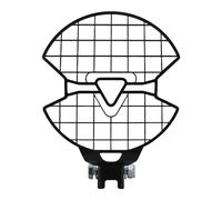 DINGZEN Grille Protection Phare Protection De Calandre Phare Av&ant Pour Trident 660 2021 2022, Accessoires Moto Noirs