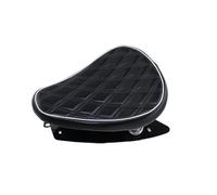 DINGZEN Siège Moto Coussin de siège à Ressort pour conducteur de Moto Classique Accessoires de Selle AV&Ant Simple pour R18 100 Ans Coussin Selle Moto