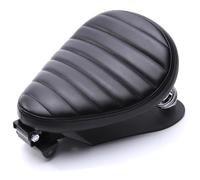 DINGZEN Siège Moto Selle de Moto rétro avec Support à Ressort de 3 Pouces pour Chopper pour Sportster pour Bobber Coussin Selle Moto