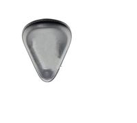 DINGZEN Siège Moto Selle Pilote Solo en PU avec tête de Mort et Support à Ressort de 76 cm pour Sportster pour Bobber pour Chopper 883 XL883L XL883C XLH1200 Coussin Selle Moto