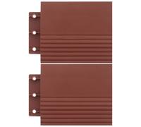 DINHEAROM 1 Paire de Coussins de Rampe pour Robot aspirateur : Extension de seuil modulaire en Caoutchouc pour aspirateur Robot, Accessoire pour franchir Les Obstacles et faciliter Le Passage des
