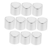 DINHEAROM 10 Pièces Bouchons à Pression pour Bouteilles de Lotion de Couvercles pour Flacons de Shampoing et Cosmétiques Étanches et Pratiques