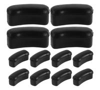 DINHEAROM 100 coussinets en caoutchouc pour recourbe-cils - Recharges souples pour recourbe-cils - Accessoires noirs pour - destinés aux maquilleuses professionnelles en salon.