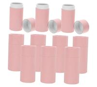 DINHEAROM 10pièces Lot De Tubes Vides Carton Pour Thé Boîtes Cylindriques Avec Couvercle Pour Épices Thé