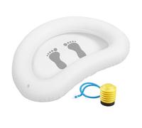 DINHEAROM 1ensemble Bassin De Lavage Gonflable Portable Pour Pour Spa Seau De Trempage Pratique Pour Piscine Et Camping Nettoyage Facile