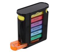 DINHEAROM 1ensemble Organisateur De De Voyage à Hebdomadaire Jours Avec Compartiments Par Jour Rangement Pratique Pour Et Suppléments Pour Utilisation Quotidienne Et Déplacement