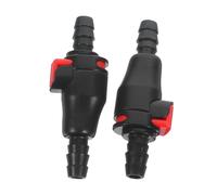 DINHEAROM 2 Pièces Adaptateur pour Tuyau de Poche à Eau de Randonnée, Raccords Rapides Anti-Fuite en Matériau Renforcé, Compatible Paquet D’hydratation pour Activités de Plein Air et Sports