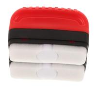 DINHEAROM 2 Pièces Brosse de Nettoyage de Vitres Automobile Élimine Les Films Huileux Outil de Nettoyage pour Pare Brise Fenêtres Latérales et Rétroviseurs Application Un Revêtement