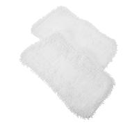 DINHEAROM 2 Pièces Couverture de vadrouille à Vapeur Recharge vadrouille Les Fournitures de Nettoyage Remplacement de la tête de vadrouille tête de serpillère Fibre Blanche