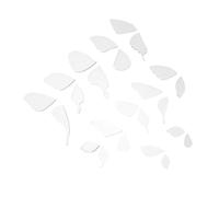 DINHEAROM 24 Pièces Moule en Plastique Réutilisable pour Loisirs Créatifs DIY Bijoux Fonction de Traçage Direct, pour Projets de Fabrication de Barrettes