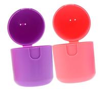 DINHEAROM 2pièces Boîte De Rangement Pour Cup Menstruelle Alimentaire Résistante à Haute Température Compacte Et Pratique Pour Usage Quotidien Idéale Pour Stockage Intime Et Discrète