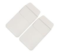 DINHEAROM 2pièces Pochette Organisatrice De Stylos PU De Rangement Pratique pour Infirmiers Et Médecins De Stockage Et des Outils Écrits Couleur Blanche