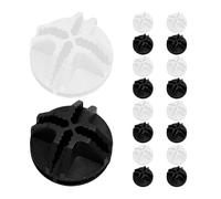 DINHEAROM 30 pièces Connecteurs Plastique pour Cage Animal Attaches Robustes pour Montage Étagères et Enclos DIY Fixation pour Parc et Cage Lapin Accessoires Modulables pour Enclos Petits