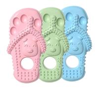 DINHEAROM 3pièces Jouet à Mâcher Portable pour Chiens De Jouets Forme De Résistant à Usure Amusant Et Pratique pour Petits Chiens