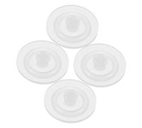 DINHEAROM 4 pièces Set de Bouchons Silicone Étanches pour Accessoires de Gobelet Grand Ventre Obturateurs Réutilisables pour Prévenir Fuites de Bouteille