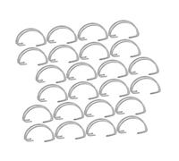 DINHEAROM 40pièces Crochet pour Porte De Cage Acier Inoxydable Accessoire pour Équipement Élevage Crochet pour Cage à Poules Pratique pour Ferme