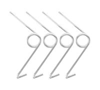 DINHEAROM 4pcs Ressorts de Rappel en Acier Inoxydable pour Seau à Serpillière Rotatif, Compatibles Pédales Gauche et Droite, Adaptés Nettoyage des Sols en Bureaux