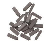 DINHEAROM 50 Pièces Balais de Carbone de Rechange pour Moteur de Sèche-cheveux Électrique, Matériau Carbone, Installation Facile pour Usage Commercial et Bricolage