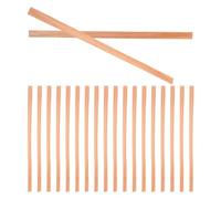 DINHEAROM 80 Pièces de Lattes de Bois Espagnol pour Étuis à Cigarettes, Accessoires pour Humidificateur, Allumage Uniforme, Préservation des Arômes, Bois Beige Naturel, pour Fumeurs