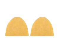 DINHEAROM Autocollant de Semelle Antidérapant Tpr Jaune pour Talons Hauts, Coussinet Demi-semelle Résistant à L'usure et Adapté aux Jours de Pluie, 1 Paire