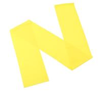 DINHEAROM Bandes de Résistance Élastiques de Musculation Jaunes 1500X150X035Mm pour Yoga Pilates et Entraînement Fitness Bande Élastique pour Étirement et Renforcement Musculaire