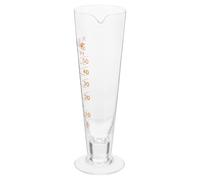 DINHEAROM Bécher avec Graduation Précise en Verre de Laboratoire 50 Ml Stable et Résistant à la Corrosion pour Expériences de Chimie Cuisine