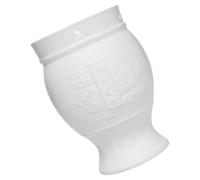 DINHEAROM Boîte de Moxibustion Outil de Brûlage en Céramique Blanche Portable pour Promouvoir la Circulation Intérieure et Éliminer la Fatigue pour Maison pour Sommeil et Détente