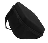 DINHEAROM Boîte de Rangement Rigide pour Tensiomètre Protection Anti-chocs en Eva et Tissu Oxford, Mallette de Transport Noire pour Voyage