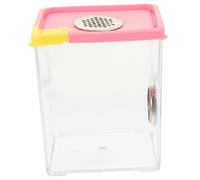 DINHEAROM Boîte Élevage Acrylique Transparente pour Reptiles Et Insectes Terrarium pour Tarentules Lézards Et Autres Animaux avec Ventilation Et Design Observatoire