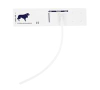 DINHEAROM Brassard de Tensiomètre pour Vétérinaire en Taille 3, Tissu Tpu Non Tissé, Adapté aux Chats et Chiens, Utilisation Facile pour Mesure Pression Artérielle