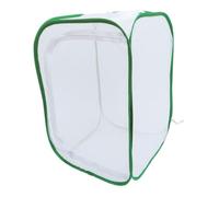 DINHEAROM Cage à Insectes Portable Maille Habitat Transparent pour Élevage De Lépidoptères Et Étude Chenilles Cage Légère Et Pliable pour Découverte Extérieure des Garçon Fille