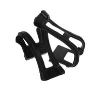 DINHEAROM Cale-Pieds De Vélo Cage à Orteils Réglable en Plastique Noir, Paire Remplaçable, Accessoire Cyclisme Adapté Vélo D’intérieur Et VTT, Fixation Pédale Sécurisée pour Entraînement Sportif