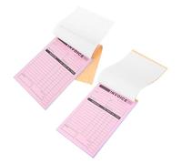 DINHEAROM Carnet De Factures Dentreprise Bloc-notes Triple Reçu De Commande Pour Petite Entreprise Papier De Facture Tenue De Dossiers Efficace